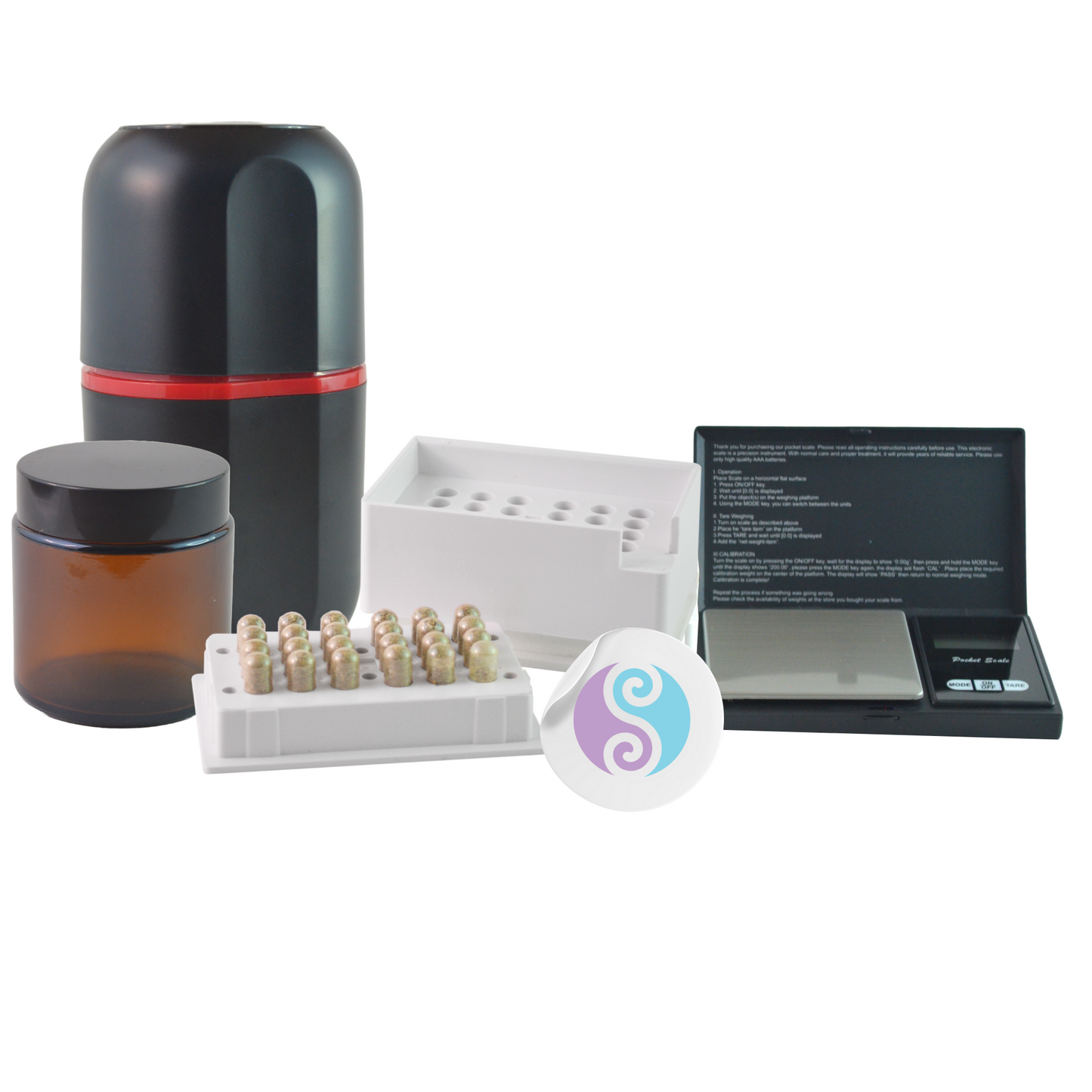 Full Kit Upgrade (electric herb grinder & gram scale)